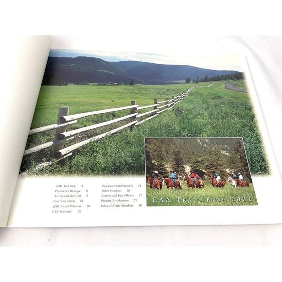 Cowboy Artists of America Paperback 37th Phoenix Art Museum 2002 First Edition - Picture 8 of 13